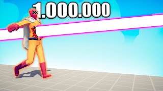 1.000.000 DAMAGE LASER GUN vs EVERY BOSS  TABS | Totally Accurate Battle Simulator 2024