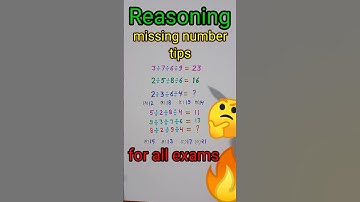 find missing number 💥🎯 #shorts #find #missing #number #reasoning #shortvideo #viral #trending
