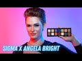 It Finally Happened....Sigma x Angela Bright Eyeshadow Palette!!!