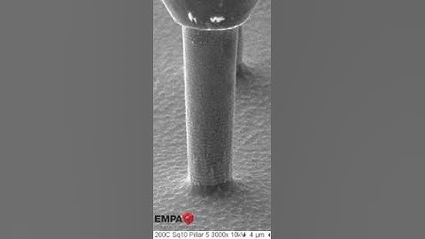 Silicon Pillar at 200°C