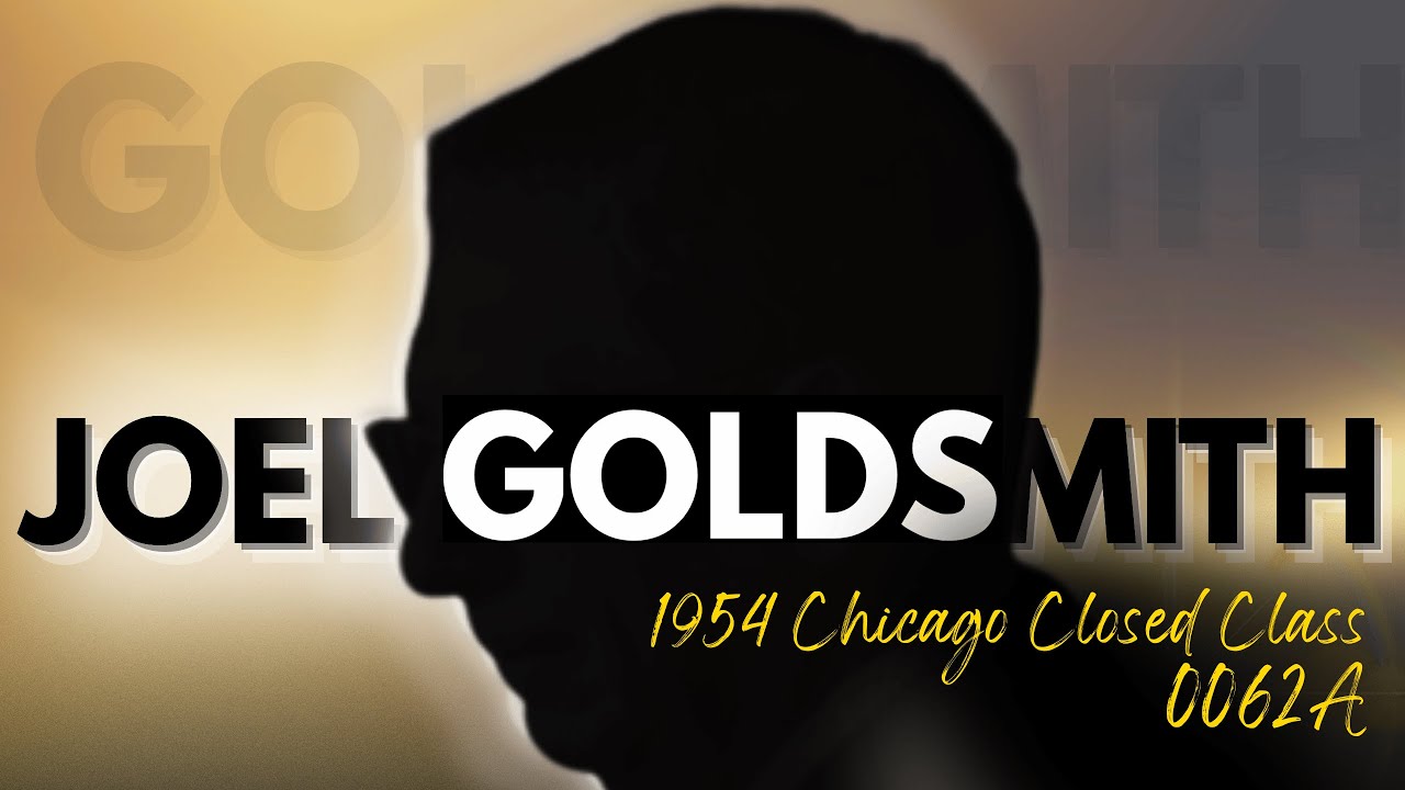 Joel Goldsmith: The Freedom in Christ & Infinite Supply Consciousness [RARE Chicago Lecture]