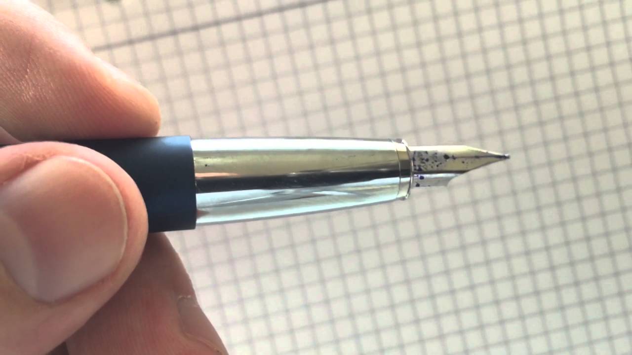 Lamy Studio (imperial blue) - Fountain Pen Review - YouTube