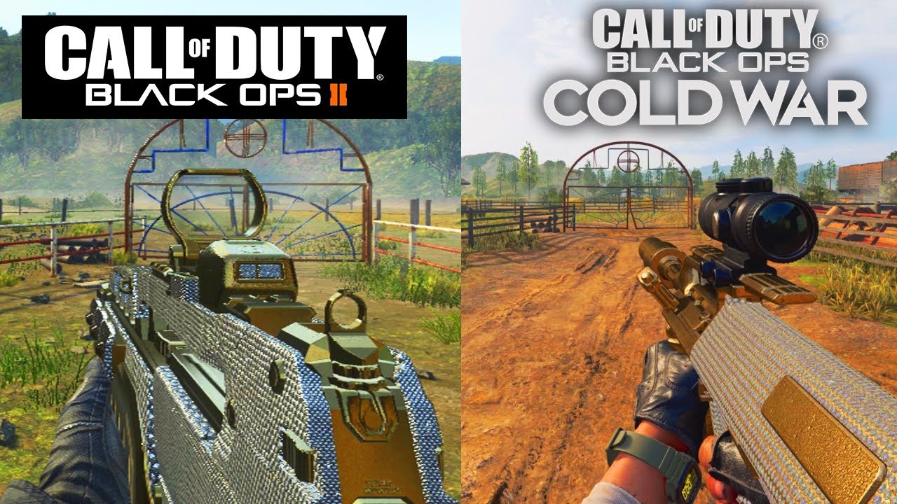 Express Map Comparison - Cold War vs Black Ops 2 (2012/2021) 