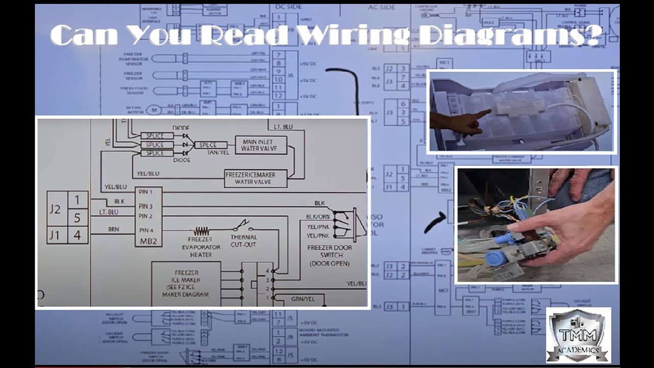 Kenmore/Frigidaire Refrigerator Diagram Part 4 YouTube