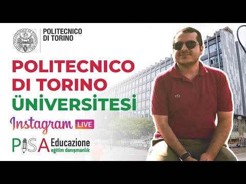 İtalya’da Okuyan Öğrencilerimiz: Politecnico Di Torino - 08.05.2020 Instagram Canlı Yayınımız