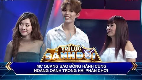 Trí Lực Sánh Đôi I MC Quang Bảo thể hiện bản lĩnh đàn anh