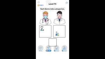 Brain Go:Puzzle Test Level 75 Gameplay Walkthrough | (step-by-step)