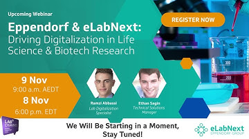 Eppendorf & eLabNext: Driving Digitalization in Life Science and Biotech Research