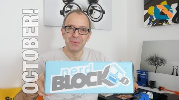Nerd Block October 2014 Unboxing in 4K