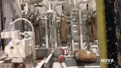 NOVA Automation: Robotic Valve Bag Placer VBP 20 & PVP 5 - Engineered Materials