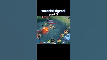 tutorial tigreal mobile legends ✅