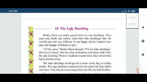 Std - 4th Sub. - English Unit 3. - 19. The ugly duckling