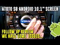 ATOTO S8 PREMIUM REVIEW FOLLOW UP | DEEPER DIVE ON FEATURES | SOME ISSUES FOUND