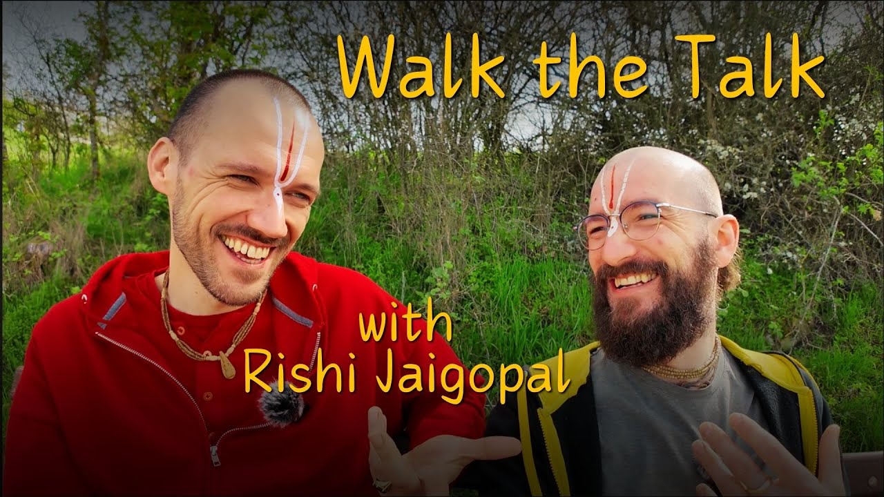 Walk the Talk w. Rishi Jaigopal about his journey and life as a hindu monk
