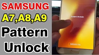 Samsung A7 Pattern Unlock || Galaxy A720f 2016 hard reset