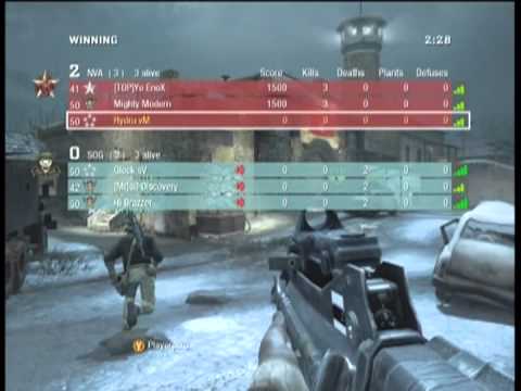 Blackops 3v3 MLG SnD On Hanoi  4-1 (GameBattles)   -They Disputed-