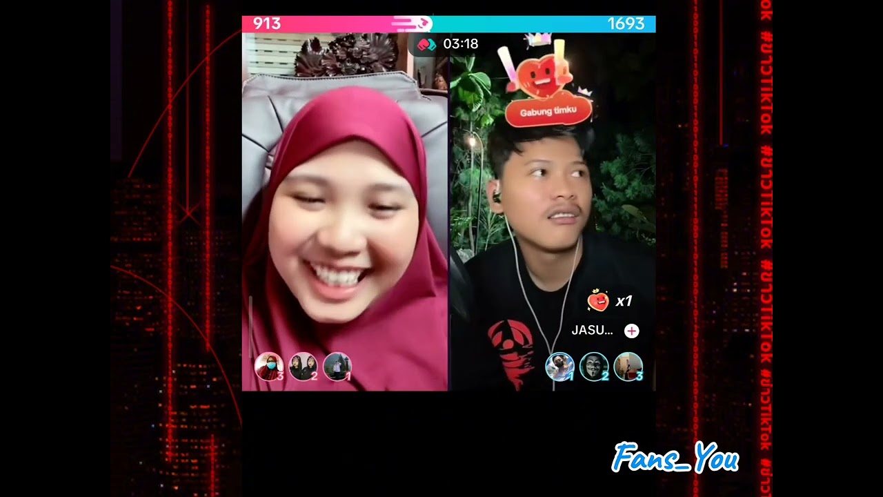 TERBARU!!!! VIDHIA LIVE BARENG JASUN #trending #tiktok
