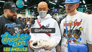 JEFF STAPLE BREAKS DOWN HIS FAVORITE UNRELEASED SHOES AT SNEAKERCON LA!