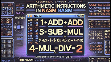 Assembly Language   Arithmetic Instructions Explained NASM x86