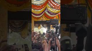 Rocking Star #Yash Offers Prayers At Amrutheshwara Temple Prana Prathishta In Bellary