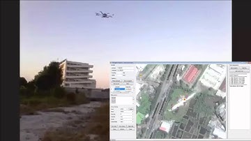 Waypoint Navigation System of Drone Model Octocopter