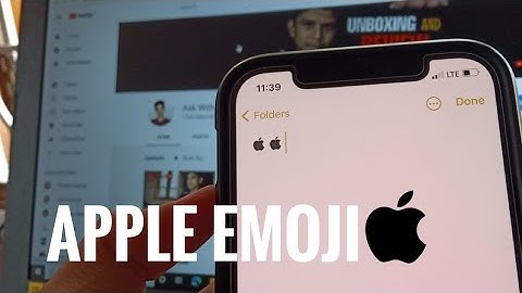 How To Get Apple Logo Emoji On iPhone