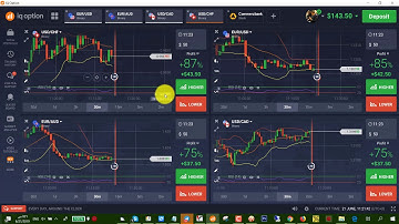 ايداع 150 دولار في  IQ OPTION و شرح استراتيجية البولنجر للخيارات الثنائية ... ربحت 80 دولار😍