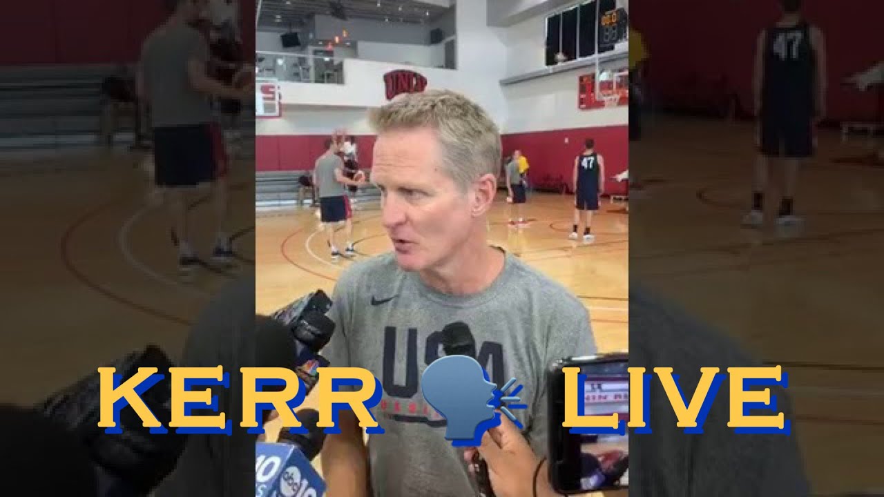 Live 9 16 Team Usa Views Kerr On De Aaron Fox Harrison Barnes