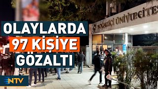 Boğaziçi Üniversitesinde Nurettin Yıldız Gerginliği Öğrenciler Birbirine Girdi Ntv