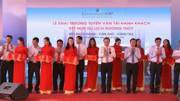 Thông tuyến vận tải đường thủy TP Hồ Chí Minh - Cần Giờ - Vũng Tàu