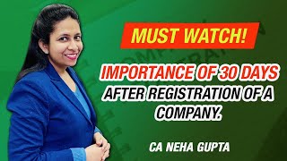 Post Incorporation compliance | Company registration | CA Neha Gupta