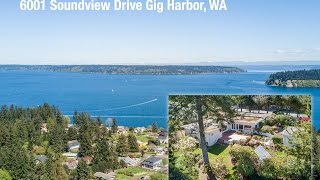 Video tour of 6001 Soundview Dr, Gig Harbor, WA