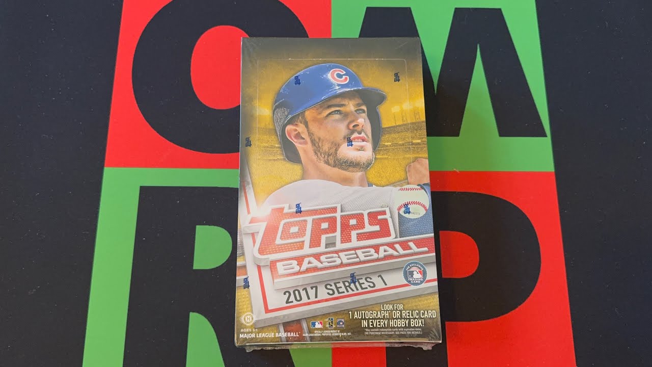 2017 Topps Series 1 MLB Baseball Hobby Box Part 1! ⚾HUGE RC HIT