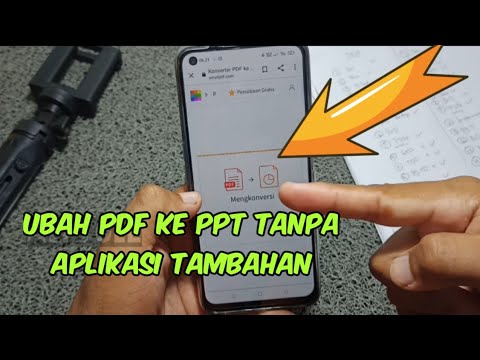 Cara mengubah pdf