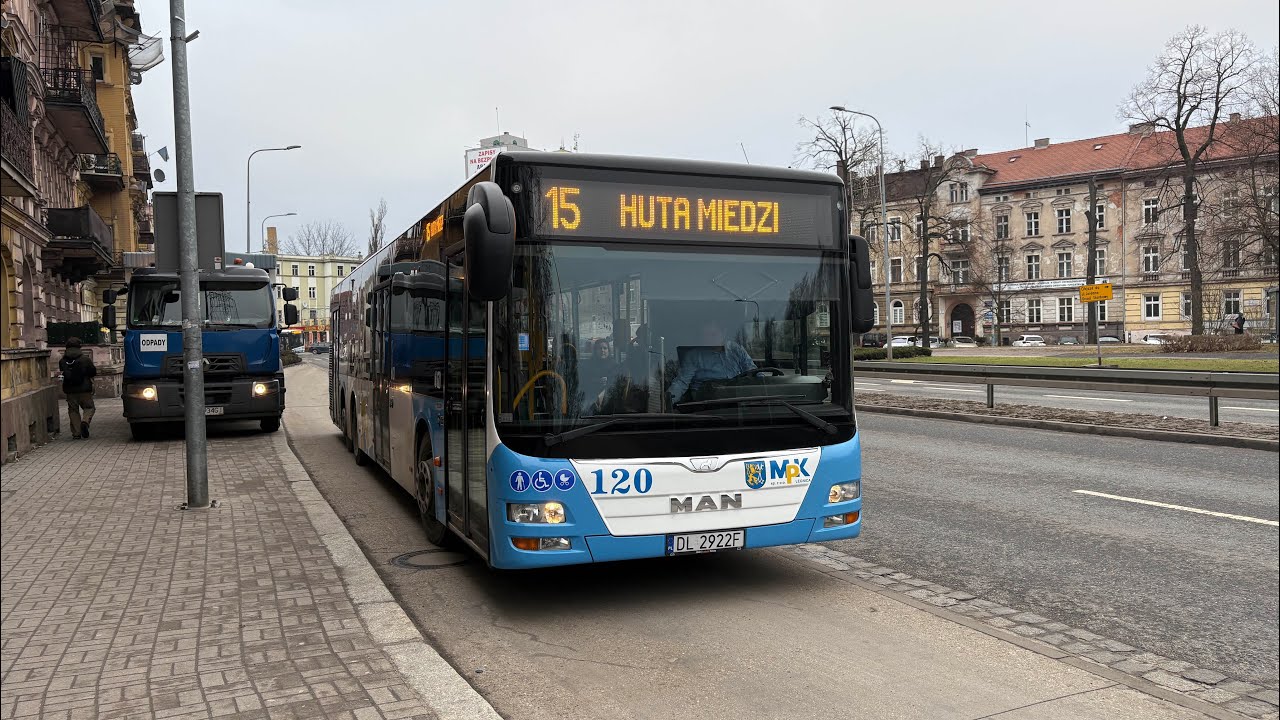 MPK Legnica MAN NL363 Lion’s City C #120 (15) Huta Miedzi 