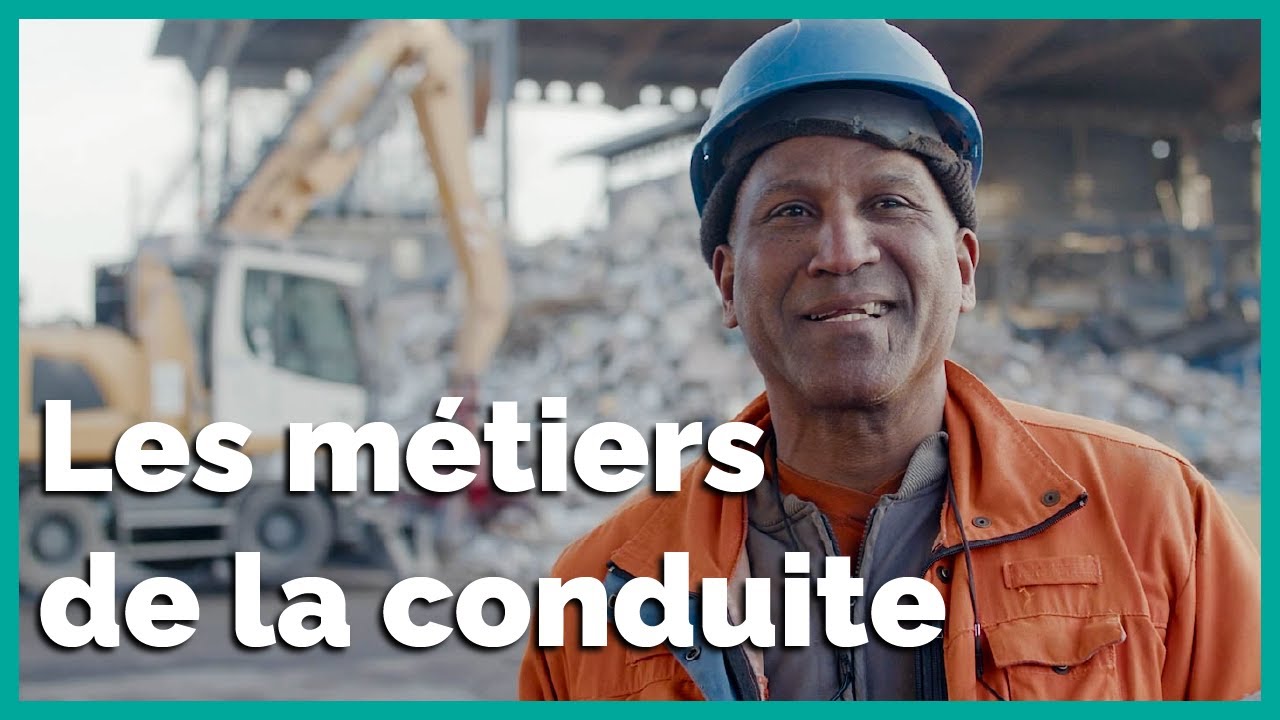 Les métiers des déchets : les conducteurs - YouTube