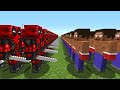 DEADPOOL ORDUSU VS KASLI HEROBRİNE ORDUSU! 😱 - Minecraft