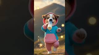 Dudi Dudi Dum Dum 😍🤗 #dubidubidu #cute #viraldance #shortfeed #puppydance