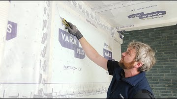 How to install a smart vapour control layer - Partel VARA PLUS Product System Installation