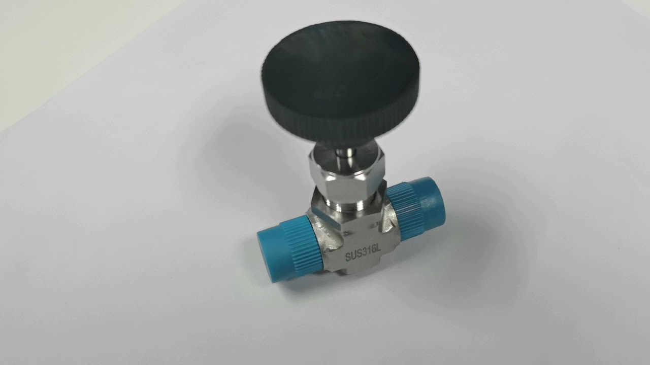 Gas High Pressure Needle Valve Male 3000psi 6000psi YouTube