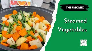 Thermomix Tutorial  Steamed Vegetables (Manual Recipe)