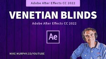 After Effects: How To Use Venetian Blinds Effect