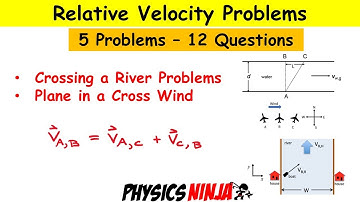 Relative Velocity Review Problems