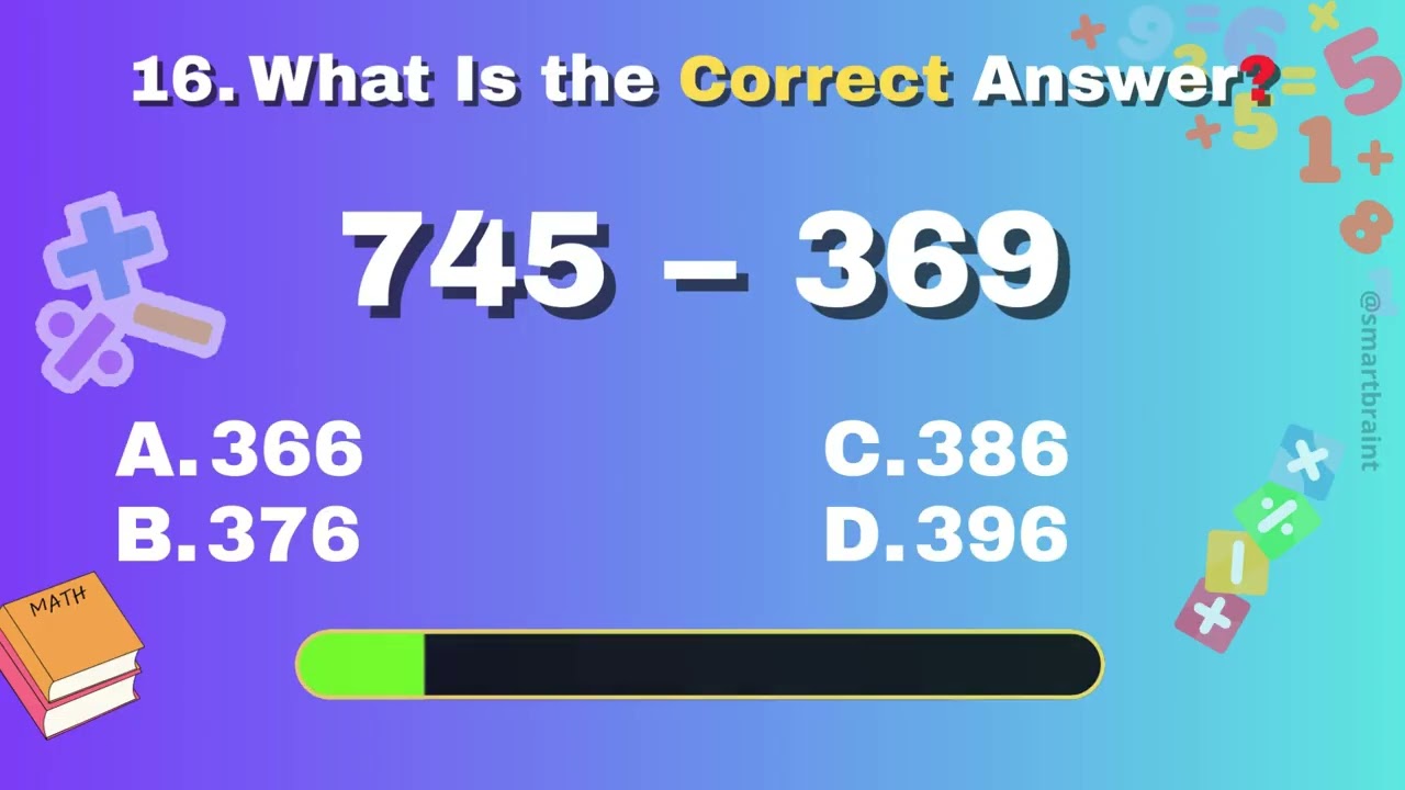 Hard Math Quiz – Only Smart People Can Pass