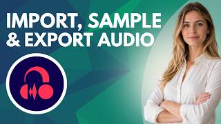 How to Import, Sample, and Export Audio in Audacity (Simple Guide)