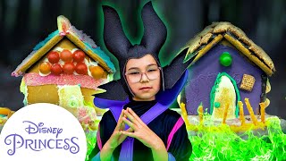 DIY Spooky Gingerbread House | Halloween Crafts for Kids | Disney Princess Club