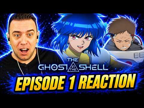 FIRST TIME WATCHING ANY GHOST IN THE SHELL! | The Ghost In The Shell Episode 1 REACTION