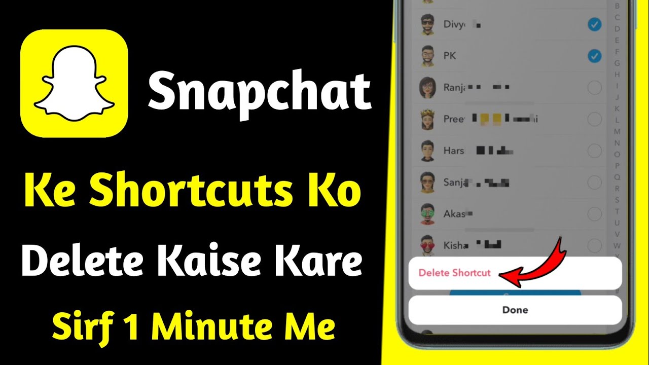 snapchat-shortcut-delete-kaise-kare-how-to-delete-snapchat-shortcuts