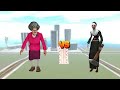 Scary Teacher vs Evil Nun Fight In Indian Bike Driving 3D ||