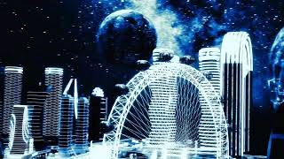 Futuristic Sci-Fi City Render